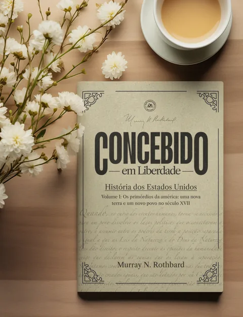 Capa de Concebido em Liberdade: História dos Estados Unidos